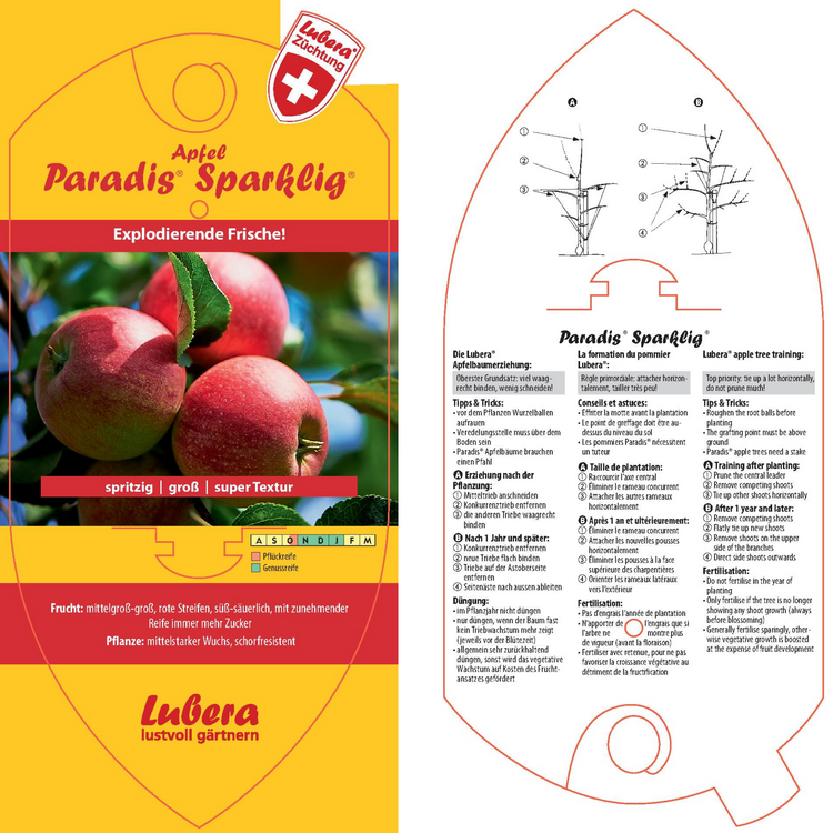 Picture Labels - Malus dom. Paradis® 'Sparkling®'