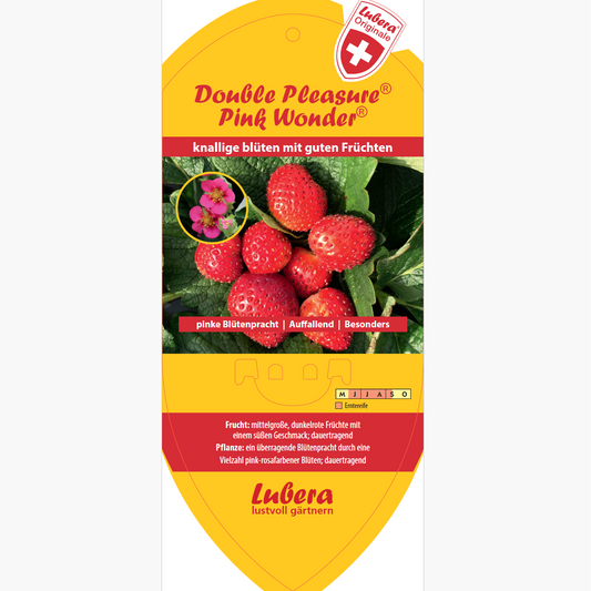 Picture labels - Fragaria 'Pink Wonder®'