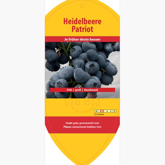 Picture labels - Vaccinium cor. 'Patriot'