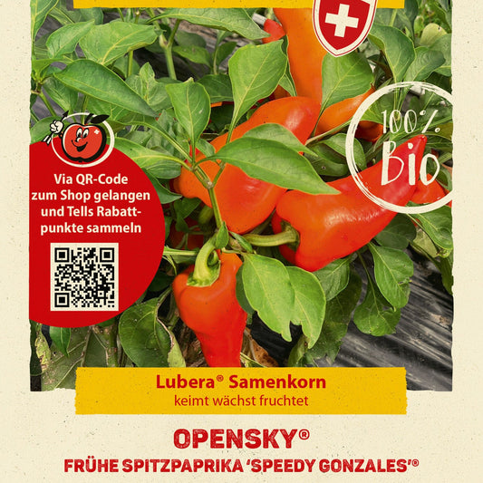 Freilandpaprika OpenSky® 'Speedy Gonzales®' Saatgut
