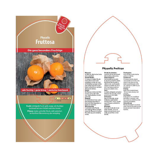 Picture labels - Physalis 'Fruttosa'