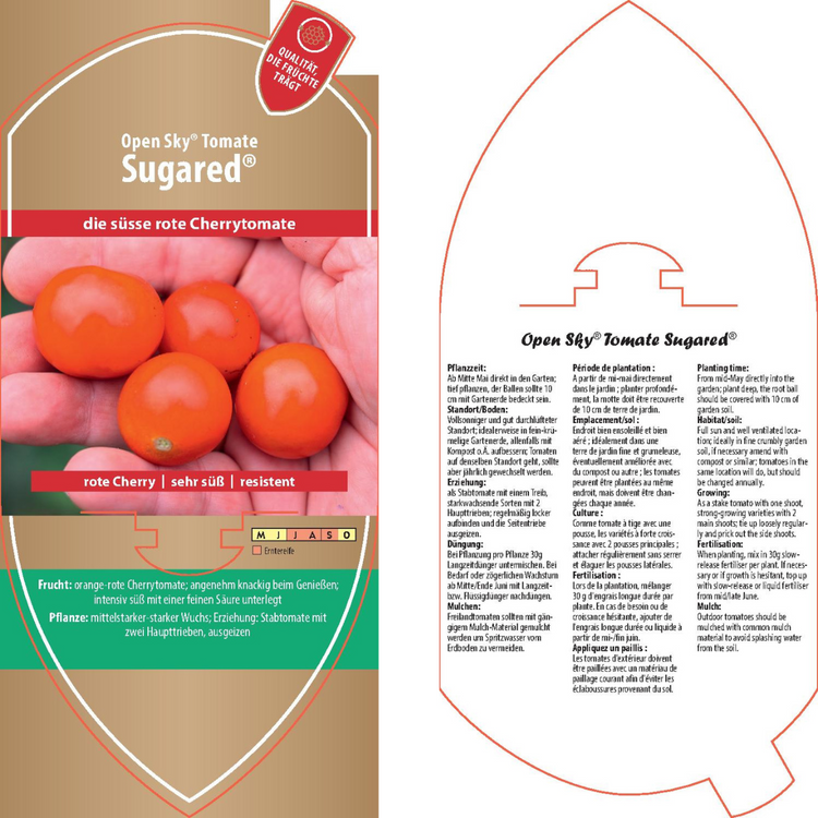 Picture labels - Solanum lyco. 'Sugared®'