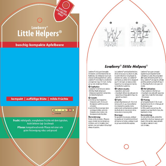 Picture labels - Aronia prunif. Lowberry® 'Little Helpers®'