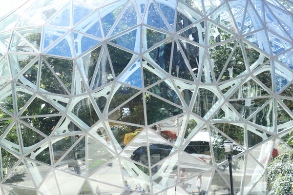 Amazonzentrale, Spheres, Gewchshaus, USA